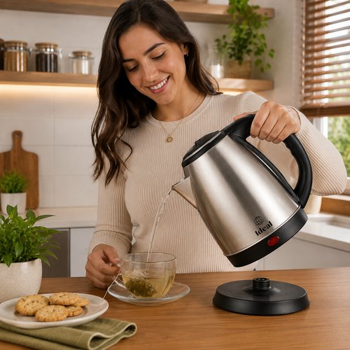 Chaleira Elétrica 1.8Lts 1500W 220V Inox